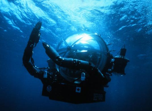 Deep Rover submarine
