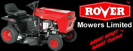 Riding lawn mower named Rover